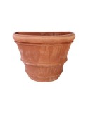 Smooth-Walled Impruneta Terracotta Vase